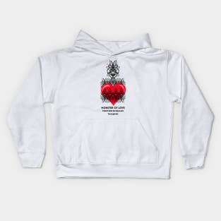 monster of love Kids Hoodie